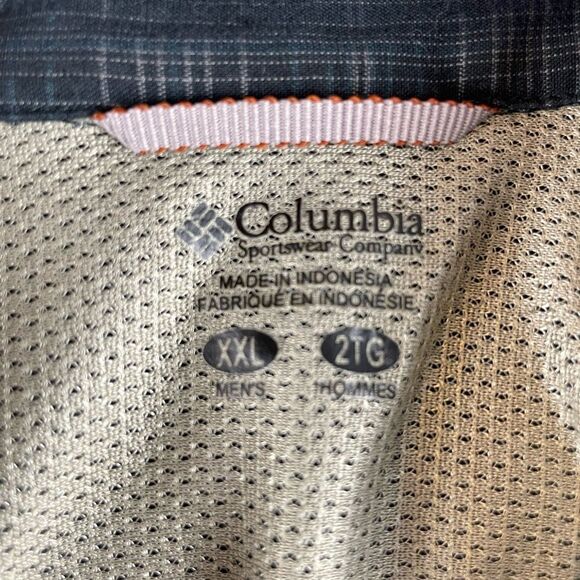 Columbia Men's Plaid Button-Up Shirt Size XXL EUC - Picture 8 of 8